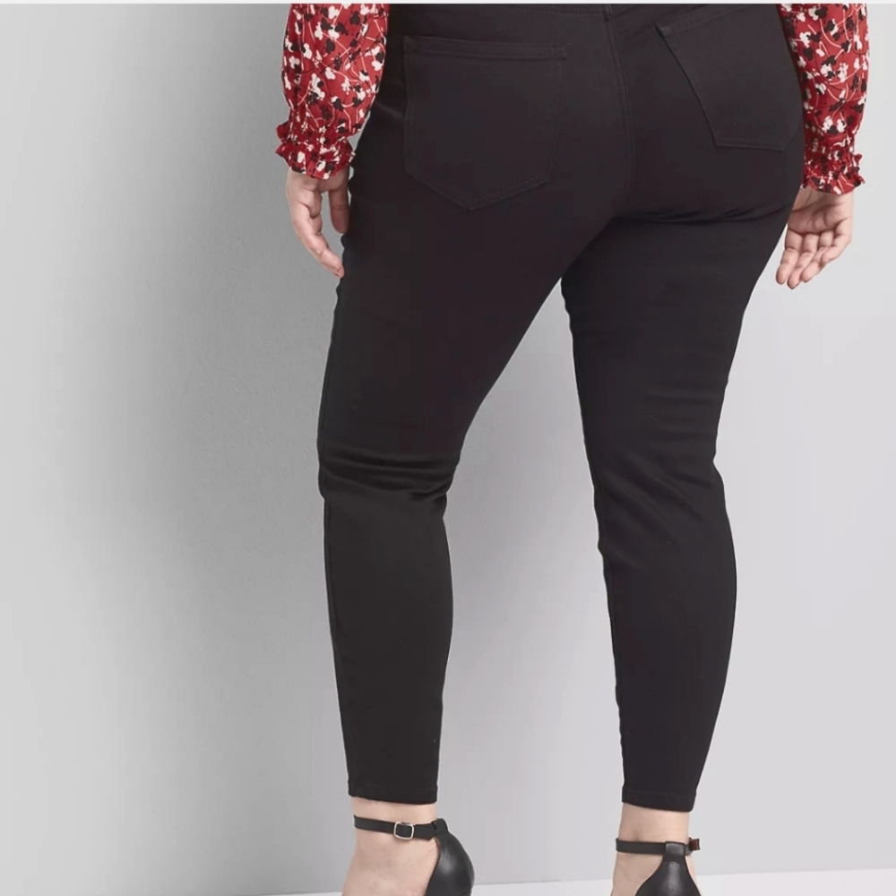 Lane Bryant Distressed Jeans